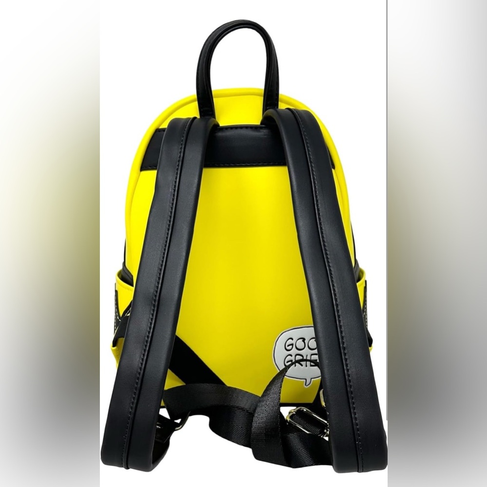 New Loungefly Peanuts Charlie Brown Mini Backpack - Picture 3 of 11